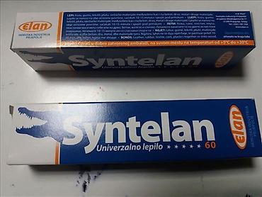 dei tex: Lepak za kožu, gumu i obuću Syntelan tuba 60ml Sintelan lepak je — 2
