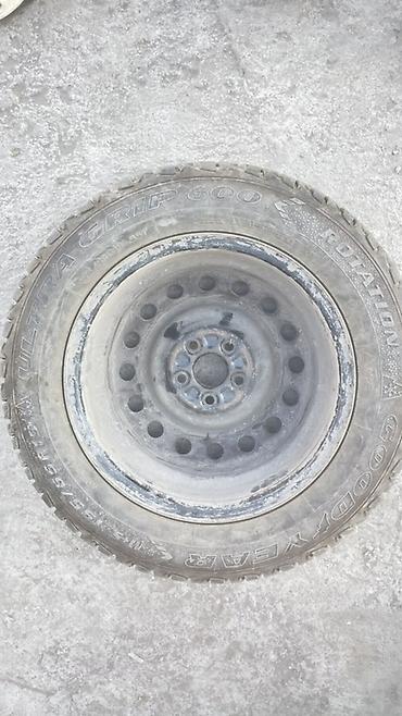 сапок авто: Комплект зимних шин с шипами Goodyear UltraGrip 600 на штампованных — 2