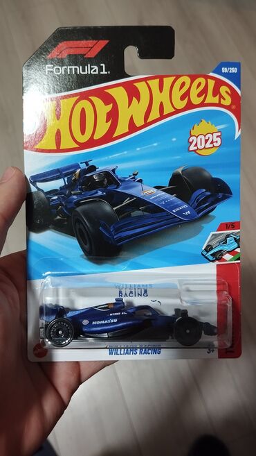 Hot Wheels Formula 1 Williams Racing kolleksiya die-cast avtomobili