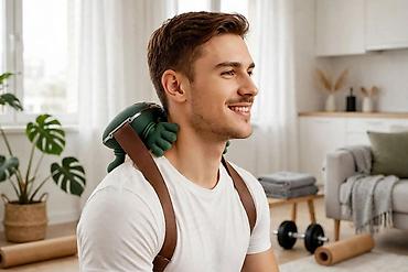 Мед. товарлар: Green Turtle Massager — портативный многофункциональный массager 6‑в‑1 — 7