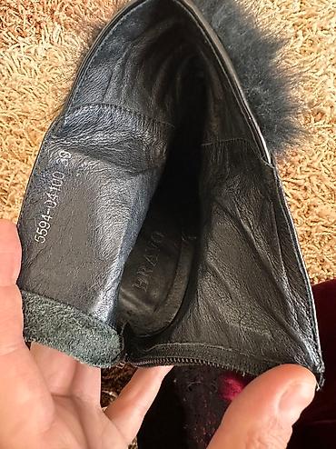 Ботинки и ботильоны: Ботинки, 39, Bravo Moda, Б/у, цвет - Черный, Самовывоз — 6