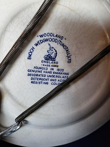 Ostali antikviteti: Engleski tanjir za na zid Wedgwood iz 70ih. Engleski tanjir za na — 10