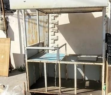 koşk: Səyyar ticarət köşkü/kiosk karkası - Material: metal karkas, alt və — 1