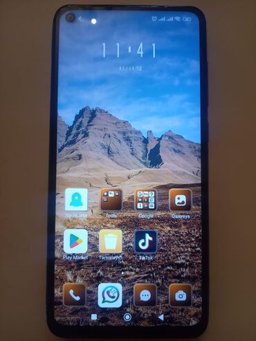 philips xenium 9 9c: Xiaomi Redmi Note 9, 128 GB, rəng - Göy, 
 Barmaq izi