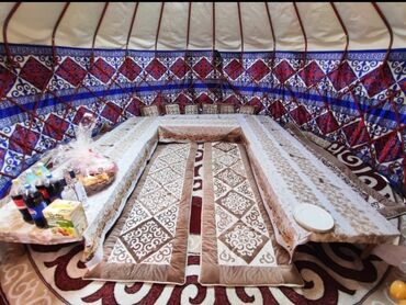 Аренда юрт: Аренда юрты, Каркас Деревянный, 85 баш, С полом — 4