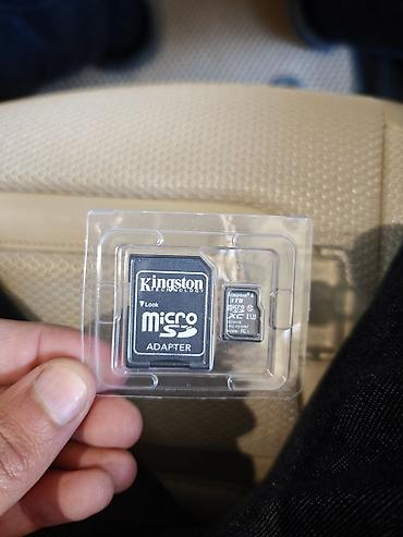 flash kart 1 tb: 1 TB Micro SD Card, KİNGSTON keyfiyyətli marka, istifdə olunmayıb — 1