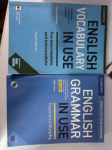 Книги и журналы: Cambridge English Vocabualry və Grammay in use təzə kimidir birlikdə — 1