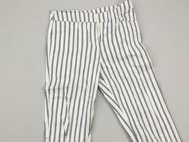 granatowe spodnie materiałowe damskie: Trousers, Tu, S (EU 36), condition - Good