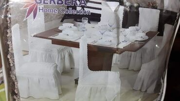 Posteljina: Rastegljiva navlaka za stolicu  CENA SETA 2690 DIN( 6 KOMADA) Kada — 4