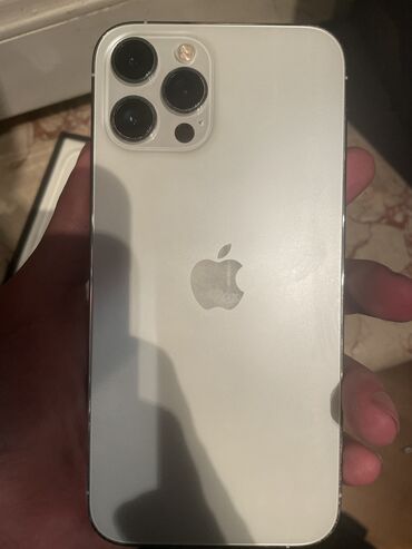 iphone 11 pro max irshad: IPhone 12 Pro Max, 128 GB, White Titanium