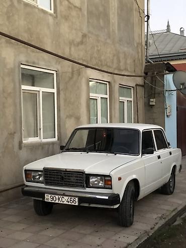 disk duzeltme aparati: VAZ 2107, ağ rəng, sedan kuzov - Mühərrik: benzinli, arxa ötürücülü — 3