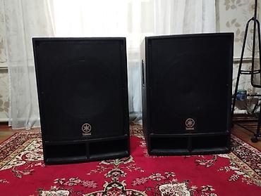 Продаю сабвуферы Yamaha r118w оригинал, размер динамиков 18-дюймов. В