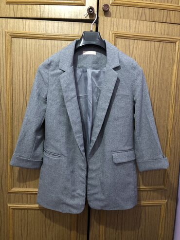 Пальто: Пальто, Классика, Осень-весна, Короткая модель, Рукава реглан, S (EU 36)