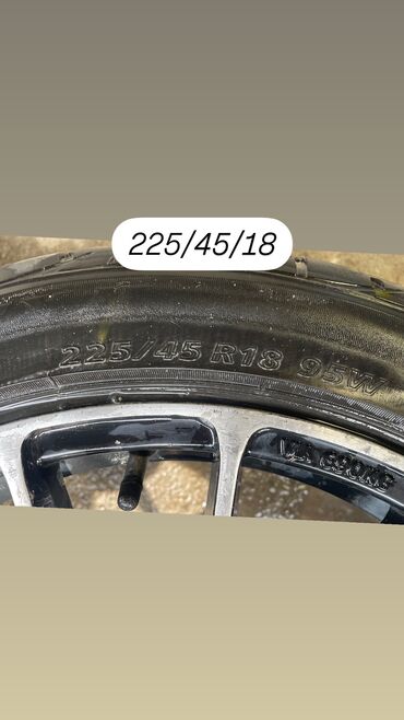 corolla runx: Шиналар 175 / <25 / R 18, All-season, Колдонулган, Комплект, BFGoodrich