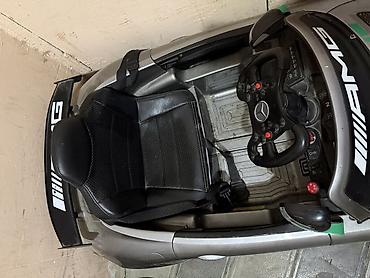park masini: Uşaqlar üçün elektrikli minik maşını – AMG üslubunda sport kupe İŞLƏK — 3