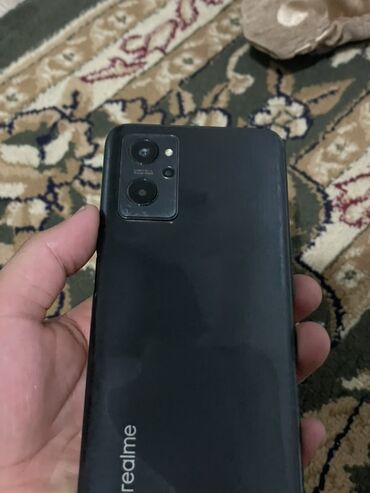 колонка сони: Realme 9i, 128 ГБ, түсү - Кара, 2 SIM, eSIM