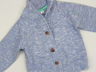 niebieskie legginsy dla dzieci: Cardigan, Pepco, 6-9 months, condition - Good