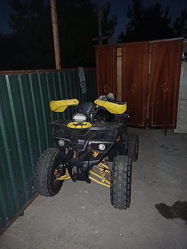 tufan m50 haqqinda: ATV/Quad motosiklet - Rəng: qara-sarı - Korpus: geniş ön bamper — 1