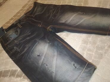 Шорты: Джинсовые шорты! Состояние новое, осталось 2шт. Тёмно-серый, размер — 9