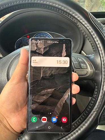 Samsung Galaxy S10 5G, Б/у, 128 ГБ, цвет - Серебристый, 1 SIM