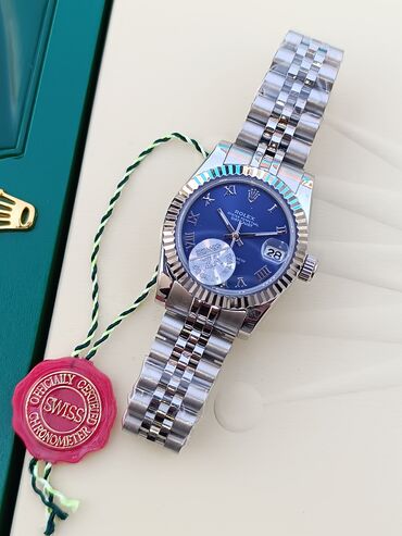 Smart saatlar: Yeni, Qol saatı, Rolex, rəng - Gümüşü