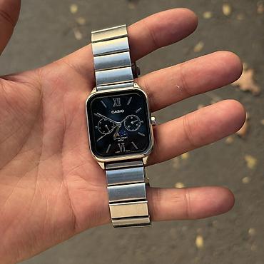 Классические часы: Классические часы часы, Casio, Япония, Оригинал, Мужские, Б/у — 5
