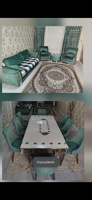 güzgülü mebel dəsti: Qonaq desti Embawwodan Alnib Teze kimdir 📍Masa 8 eded stula Açlandı — 1