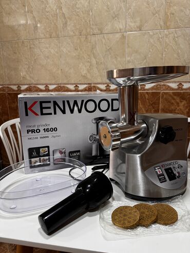 Ət çəkən maşınlar: Ət çəkən maşın Kenwood, 1600 Vt, Revers ilə, Yeni