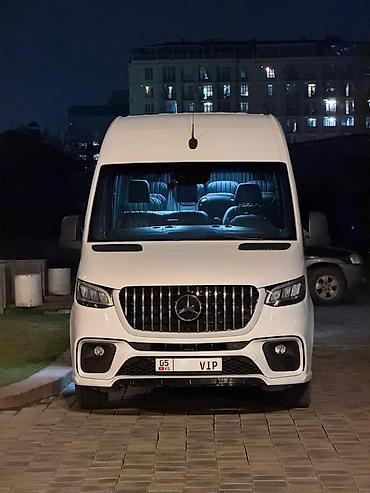 Пассажирский бус на заказ: Mercedes-Benz Sprinter VIP (минивэн/микроавтобус повышенной — 12