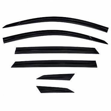 traktor gence: Hyundai Tucson 2015–2021 üçün tüstülü (smoked) küləklik dəsti — 6 ədəd — 2