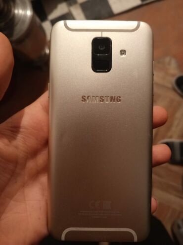 samsung j6 qiymeti islenmis: Samsung Galaxy A6, 32 GB, rəng - Gümüşü, Barmaq izi