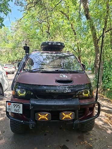 1995: Mitsubishi Delica: 1995 г., 3 л, Автомат, Газ, Минивэн — 1