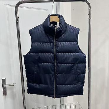 куртка эко кожа: Мужская куртка, XL, 2XL, 3XL, Dior, Новый, цвет - Синий, Самовывоз, Платная доставка — 3
