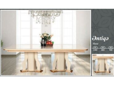 ders calisma masasi: Qonaq masası, Yeni, Açılmayan, Dördbucaq masa, Türkiyə