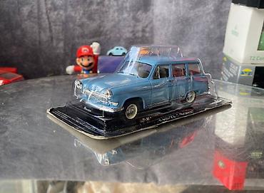 Avtomobil modelləri: Коллекционная модель VOLGA GAZ-22 blue 1962 DeAgostini Scale 1:43 — 3