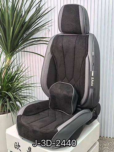 Чехлы и накидки на сиденья: Чехлы Экокожа, С подушкой — 16