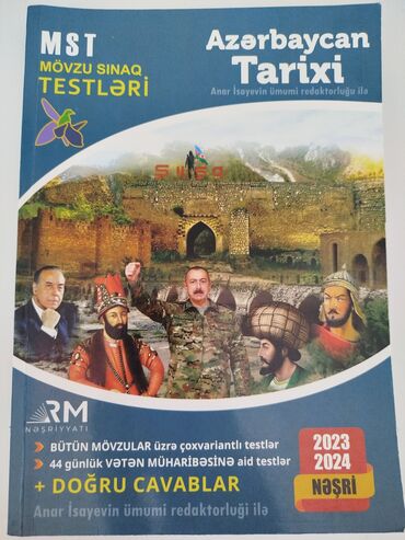 al sat az: Az tarixi ders vesaiti Anar isayev 2024 neşr 10azn alınıb