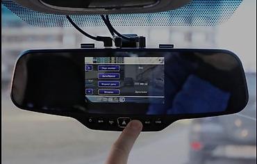 android auto: Видеорегистратор Новый, Встроенный в зеркало, Есть GPS, Есть G-Sensor, Есть антирадар — 6