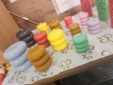 Sveće i svećnjaci: Sveća, bоја - Šareno — 8