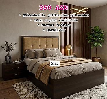 350 AZN Bazalı yataq dəsti: - Şəhərdaxili çatdırılma pulsuzdur - Rəng