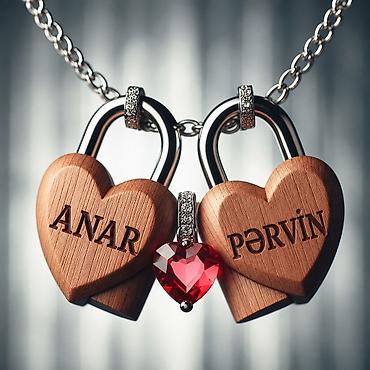 lovhe: Şəxsi adlarla LED ürək abajur – fərdiləşdirilə bilən hədiyyə - — 6