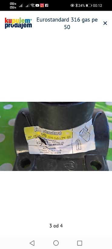 rajska ptica: Eurostandard 316 GAS PE 50 – sedlasta elektrospojnica za PE gasne cevi — 3