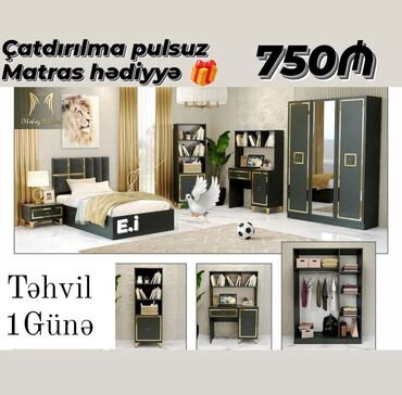 Masa və oturacaq dəstləri: Yataq desti yeni