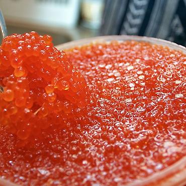 Икра лосося: Икра лососевая и форелевая — 10