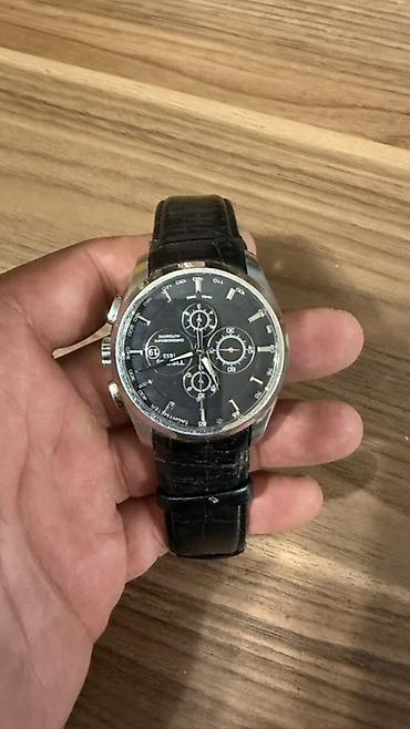 Наручные часы: Tissot kişi qol saatı – klassik xronoqraf - Marka/model: Tissot (1853 — 1