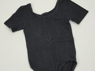 czarne body koszulowe: Body, 10 lat, 134-140 cm, stan - Dobry