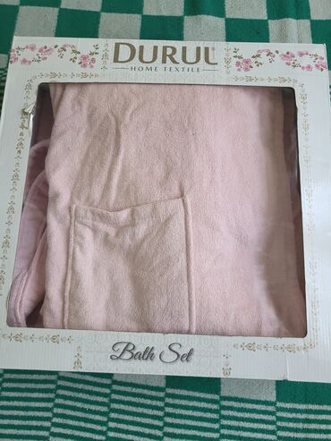 полотенца сушител: Турецкий набор халат, полотенцы банный и маленкий