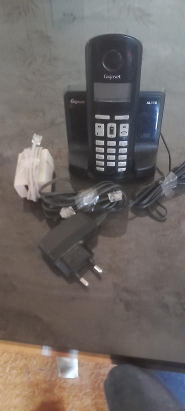 3v adapter: Gigaset AL110 simsiz ev telefonu dəsti - Model: Gigaset AL110 (baza — 1