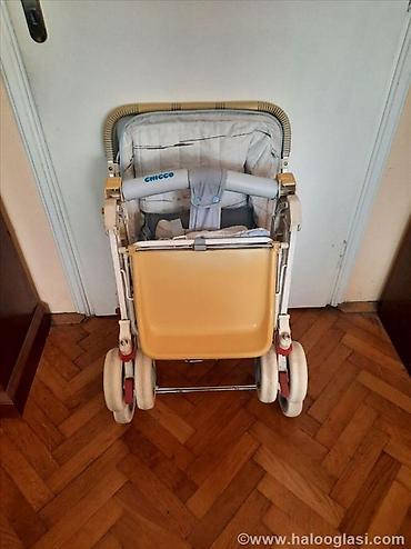 Kolica za bebe: Stara retro Chicco Atlantic decija kolica za bebe - vintage Sipka — 9