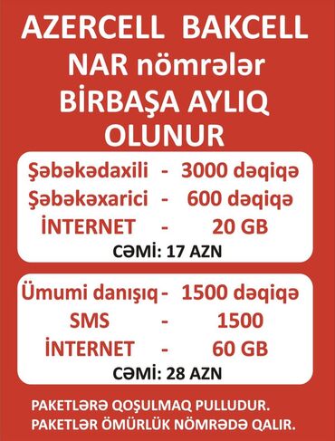 SİM-kartlar: Nömrə: ( 010 ) ( 2284750 ), İşlənmiş